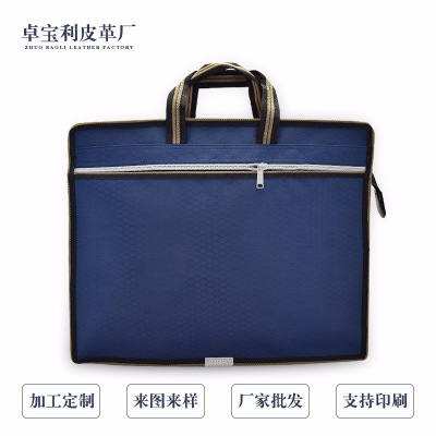 Manufactor Direct selling wholesale 2017 new pattern man business affairs reticule Multi bag bag Hive file Briefcase
