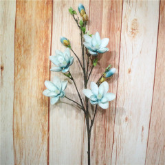 廠家直銷仿真玉蘭花 室內家居裝飾仿真玉蘭花 古裝戲景玉蘭仿真花