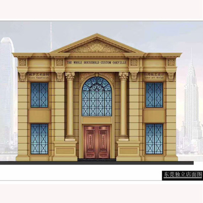 工厂直供仿砂岩大理石门套窗套，砂岩GRC门套窗套定制，罗马柱|ru