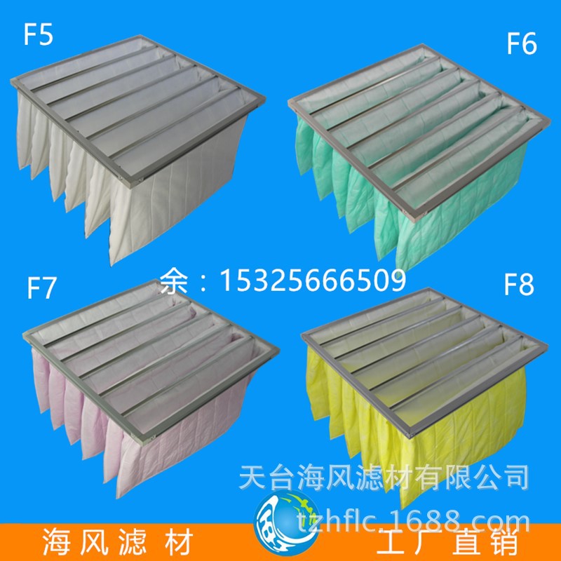 Manufactor Direct selling customized Central air-conditioning Clean junior middle school Efficient Anti-static atmosphere Filter bags Strainer