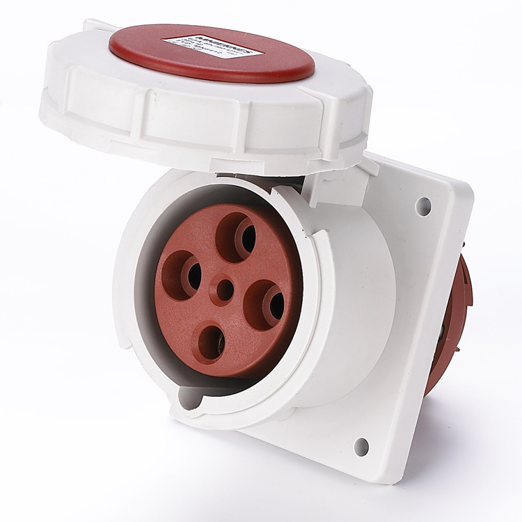 国曼电气125A防水型工业插座MN5432