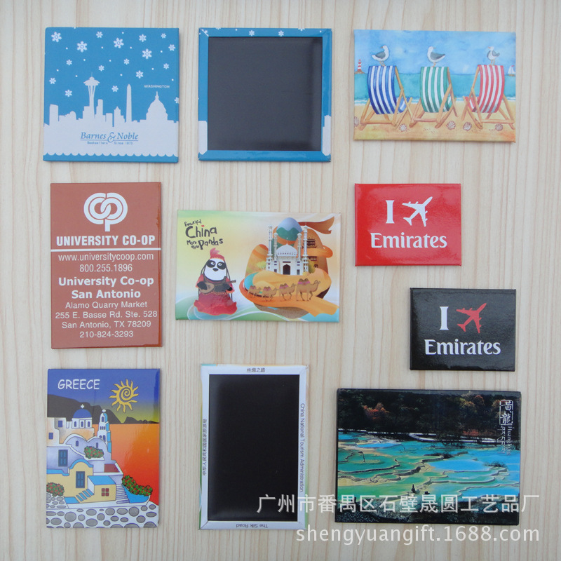 Magnetic commemorative fridge magnet