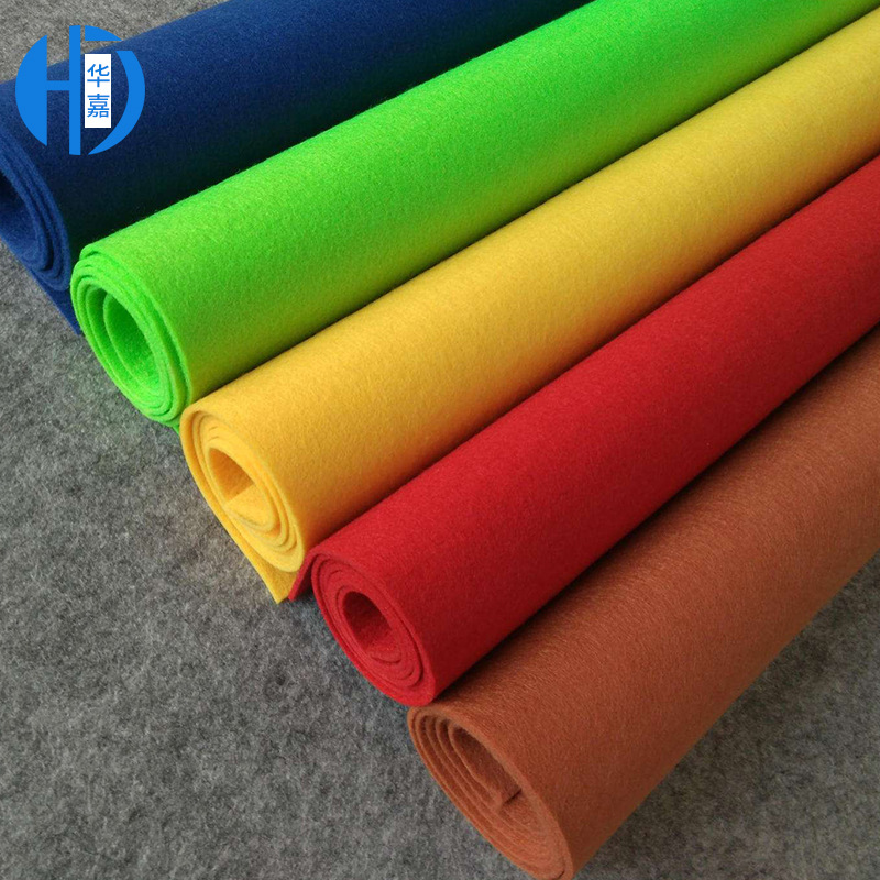 毛毡布 生产定制化纤毡 工业毛毡羊毛毡彩色毛毡布