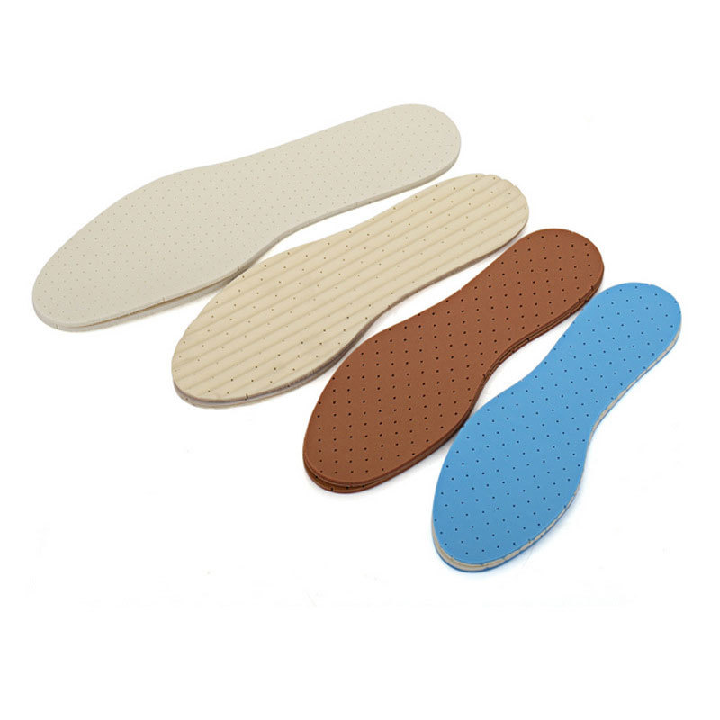 供应品牌厂家直销保健按摩防臭真皮乳胶鞋垫 鞋垫定做|ms