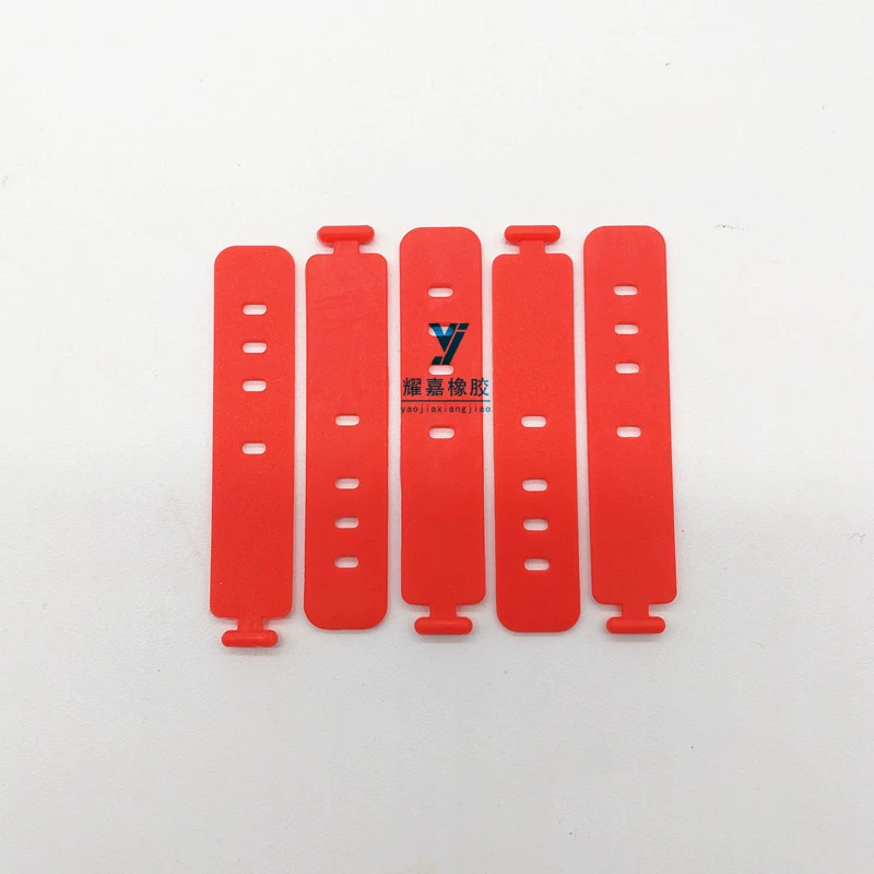 Silicone cable ties, short headphones, storage system, belt