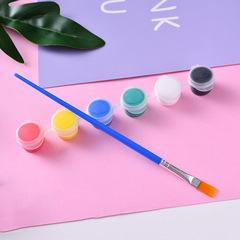 2ml 3ml 5ml combined watercolor paint DIY doodle coloring paint sticks flat brush painting supplies