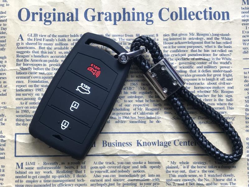 Hyundai imported Genesis silicone key cover special silicone key cover Genesis car remote control protective cover