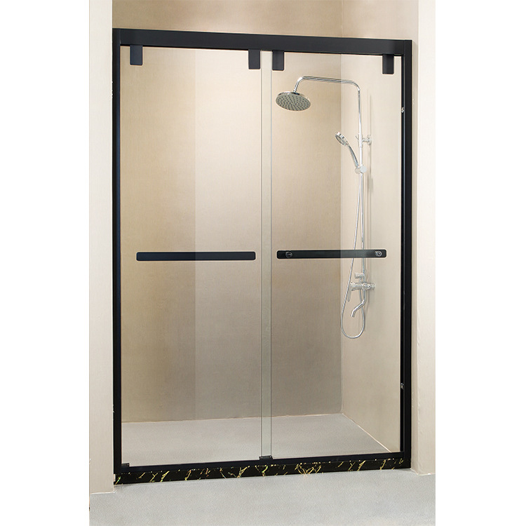 壹字形淋浴房頂蓋帶加熱簡易沐浴房蒸汽淋浴房鋼化玻璃隔斷洗浴房