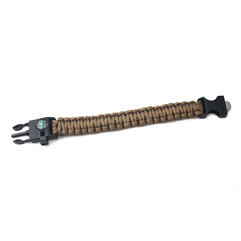 Travel universal bracelet, waterproof lighter, needle