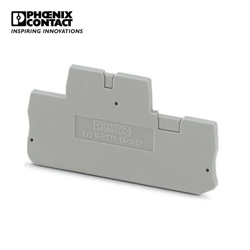 菲尼克斯 接线端子附件端板挡板 D-PTTB 1,5/S/2P