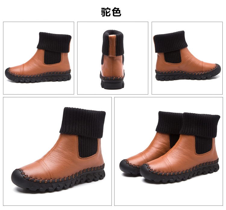 Bottes femme en En cuir - Ref 3355429 Image 33