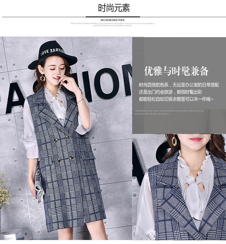 Gilet femme en Mélange de coton - Ref 3317901 Image 11