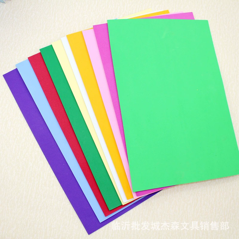 Утолщенная цветная губчатая бумага формата А4, ручная роспись оригами, художественная бумага 10 30*20 см