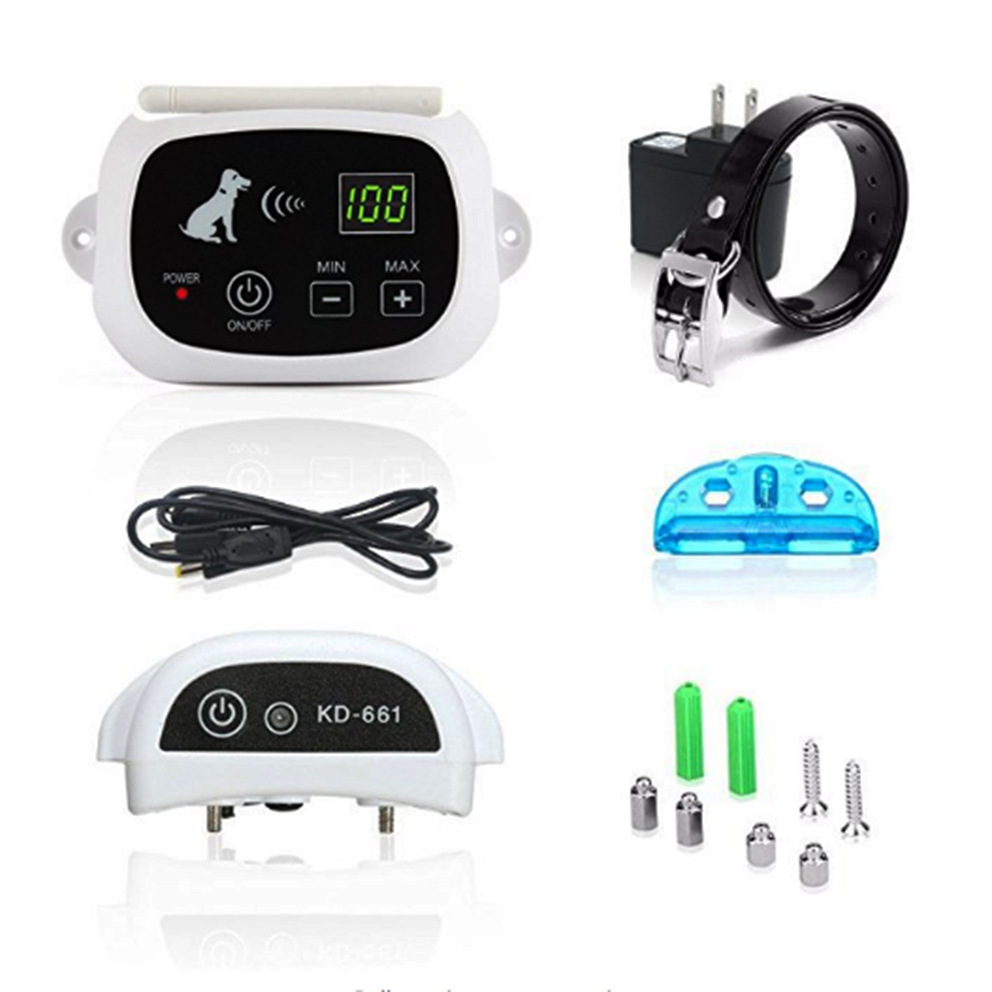 Wireless electronic waterproof fence charging