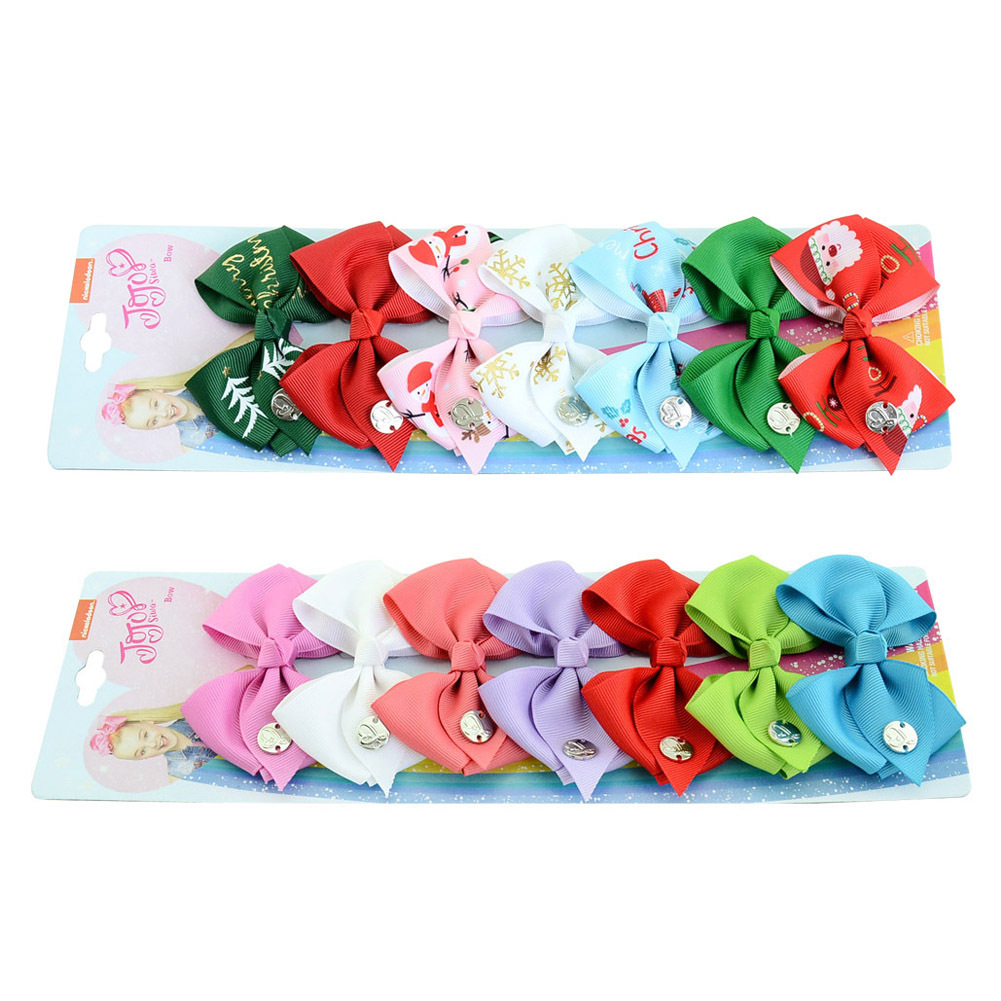 New Fashion Colorful Bow Hairpin Set display picture 9