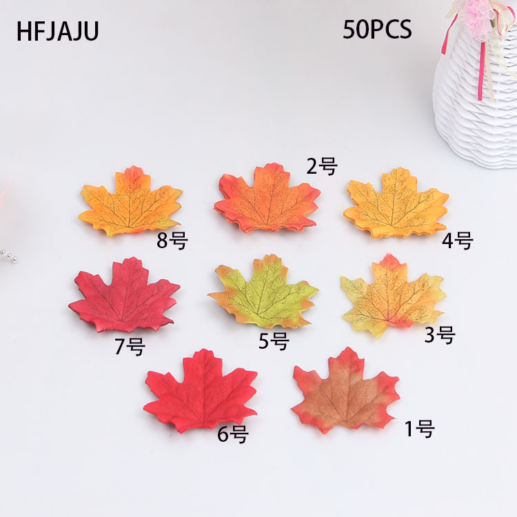 Realistic maple leaf