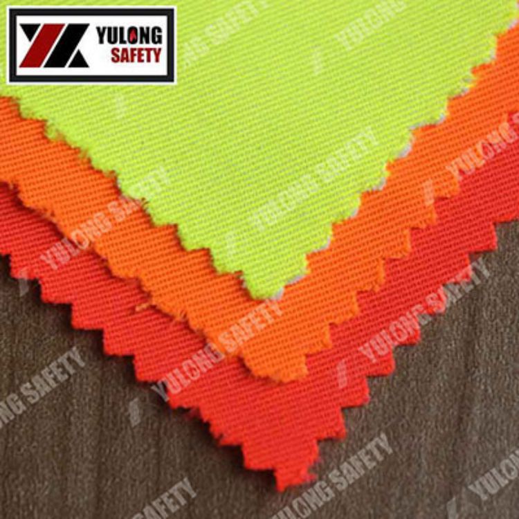 Polyester cotton cover Fluorescent fabrics Polyester cotton fluorescence waterproof Fabric EN471 High coverall fluorescence Tarps