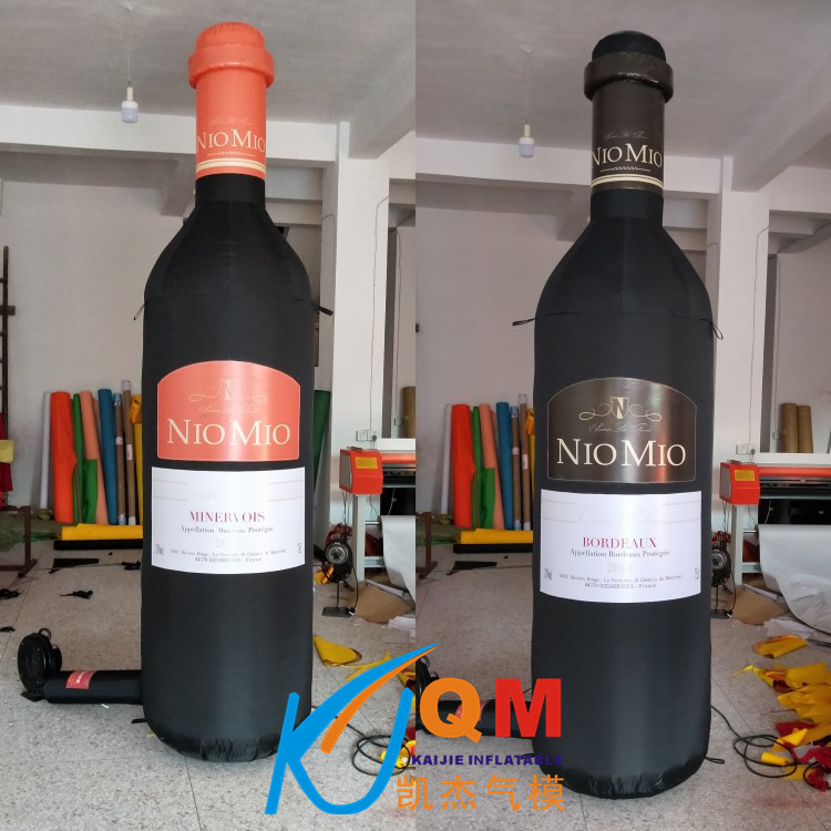 定制充气瓶子仿真模型  红酒啤酒瓶子饮料瓶充气广告户外宣传