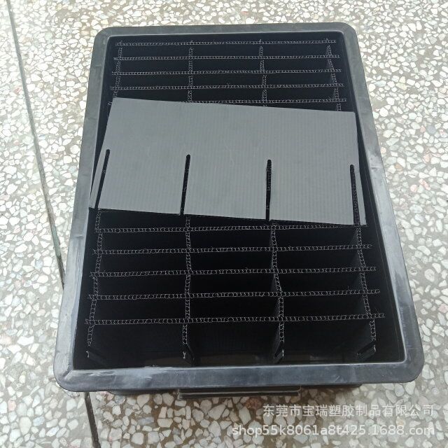 供应防静电连体隔板刀卡 防静电刀卡 中空板刀卡