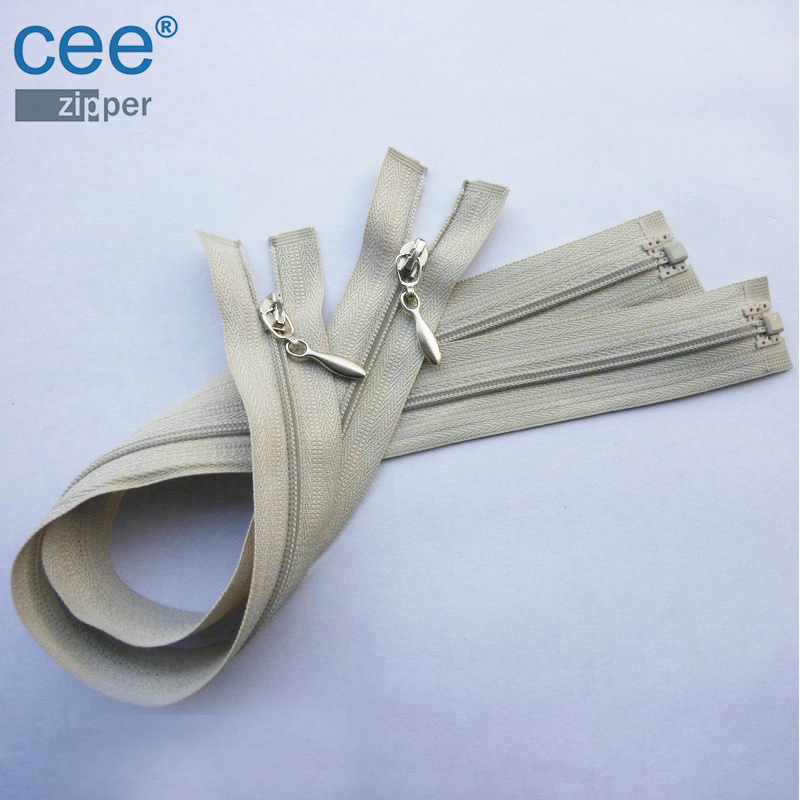 厂家供应3#尼龙双开尾OEKE-TEX认证自锁拉链