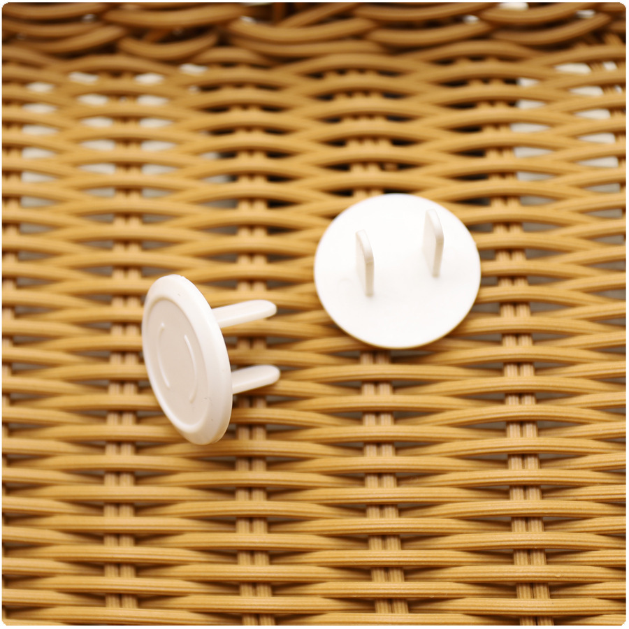 美标准安全用品电源安全保护插座盖2孔2相两脚宝宝防触电保护盖