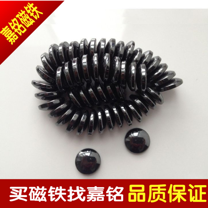 Bump Allotype Black Ore magnet polish Bright bread jewelry Healthcare jewelry Permanent magnet