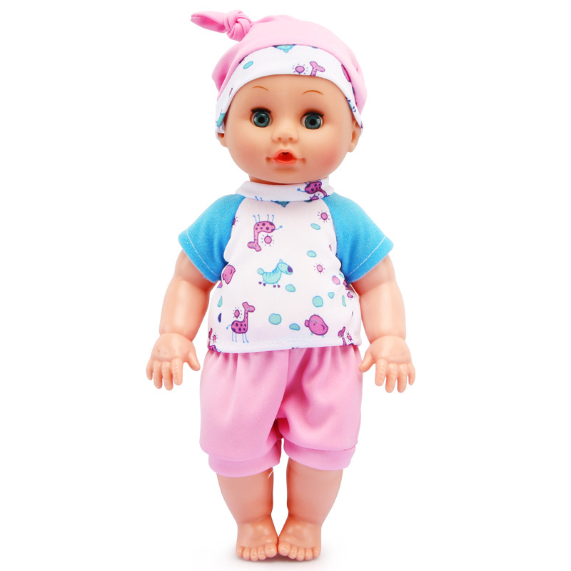 Fabricantes al por mayor muñecas de simulación de muñecas beben agua orina orina 128 tipos de pronunciación juguetes para hombres y niñas