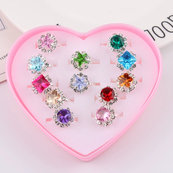 12 rhinestones [including box]