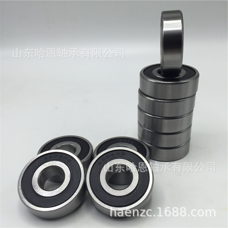 专业生产深沟球轴承6302-2RS 橡胶密封轴承钢轴承 ZZ铁封|ms