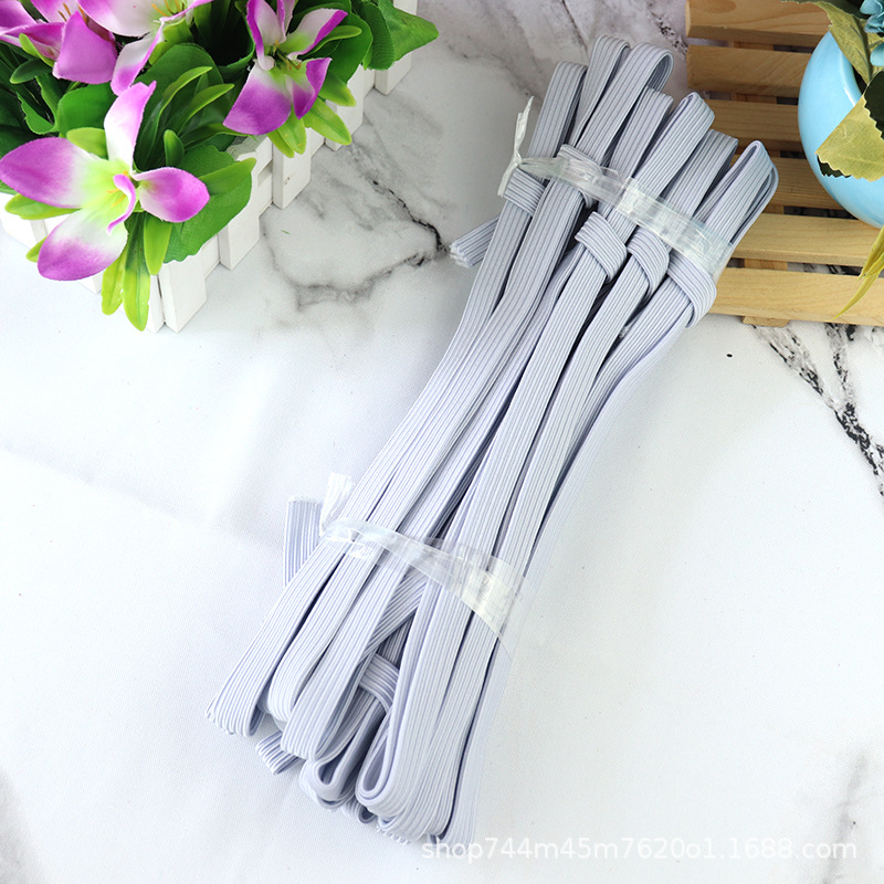 家用白色裤腰松紧带婴儿裤子橡皮筋软弹服装辅料弹力优质松紧带