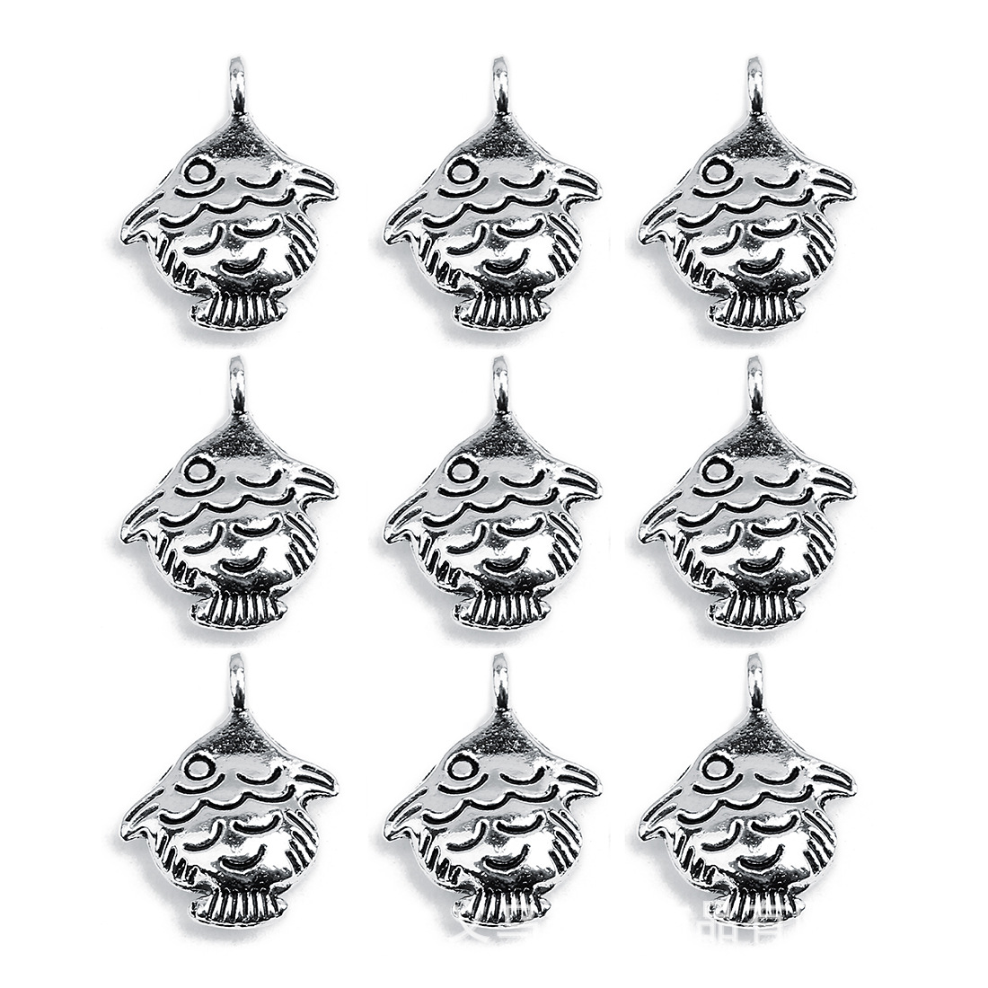 30 Pièces Plage Style Simple Conque Coquille Poisson Alliage Placage Pendentif Bijoux Accessoires display picture 24