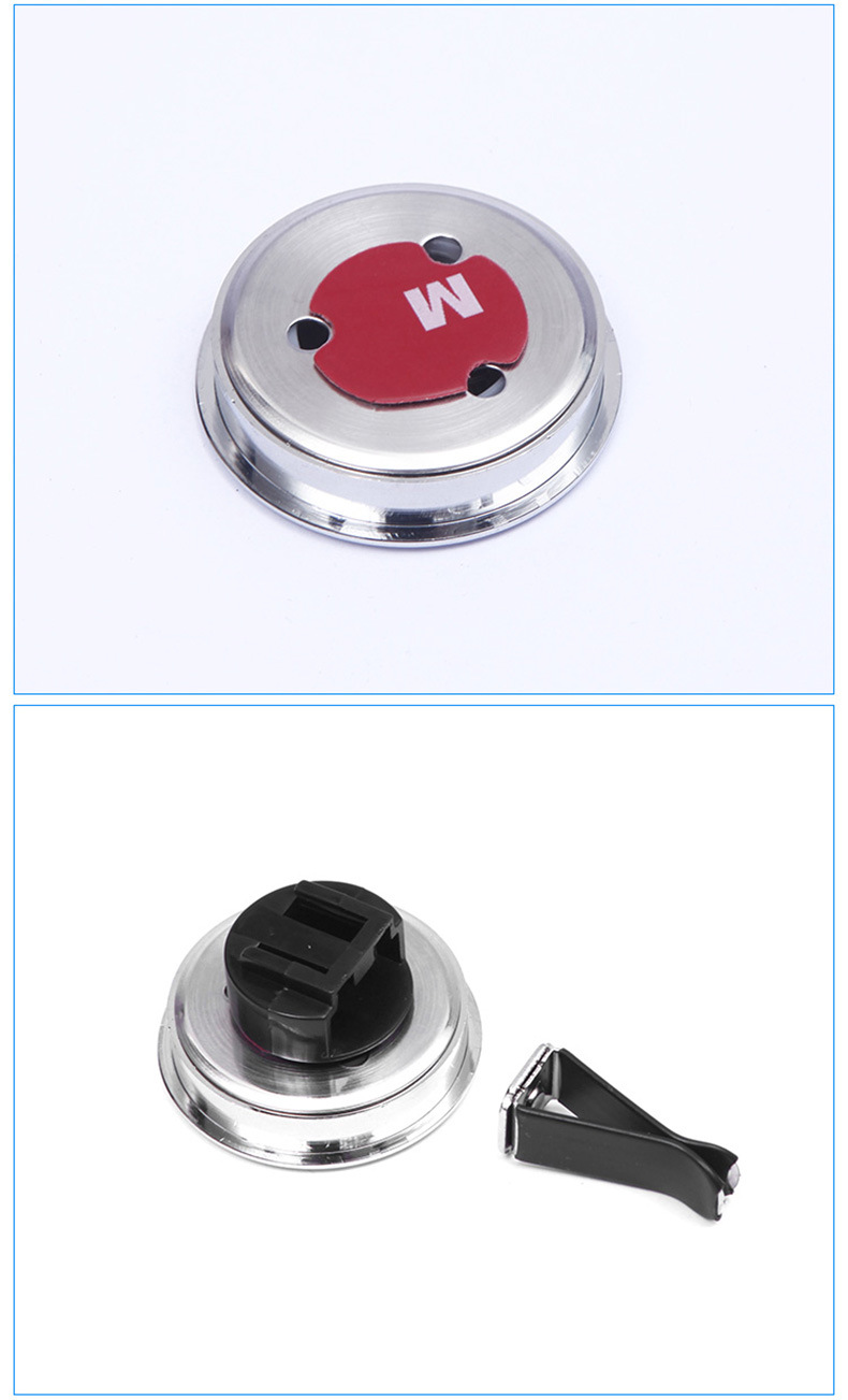 Car clock car thermometer car thermometer luminous clock humidity meter tuyere thermometer