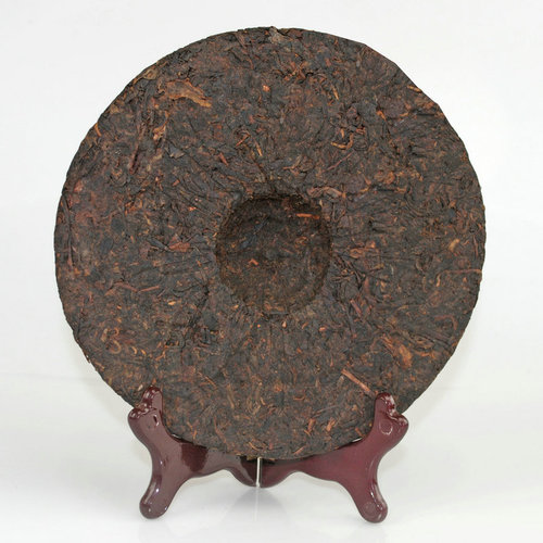 Source Tea Factory Pu-erh Tea Wholesale Pu-erh Tea Cake Old Bannian Zhang Spring Ancient Tree Pure Raw Material Fermented Pu-erh Dark Tea Cake