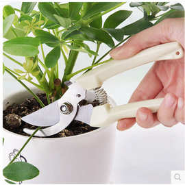 园艺修剪剪刀不锈钢剪树枝剪花工具家用粗枝果树省力修花枝剪刀