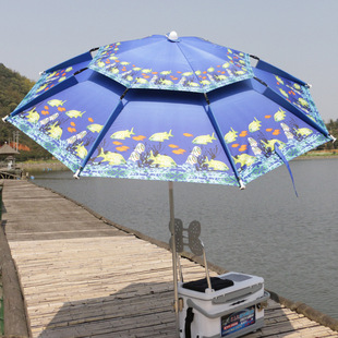 Двухэтажный универсальный зонтик на солнечной энергии, 2.4м, 2.2м, защита от солнца