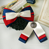 Hair mesh with bow, bow tie, set, Korean style