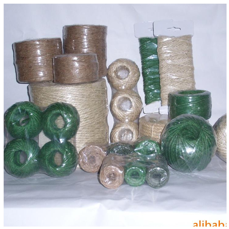 厂家供应剑麻绳带 本色粗麻绳diy细麻绳绳子黄麻绳 质优价廉