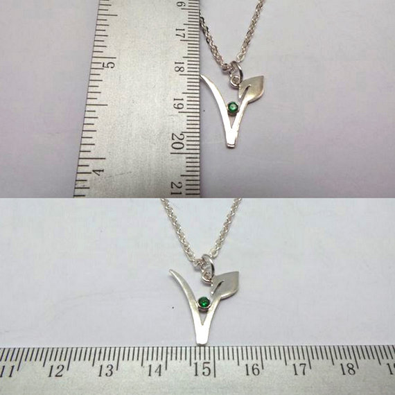 Vegan Symbol Necklace - Gold