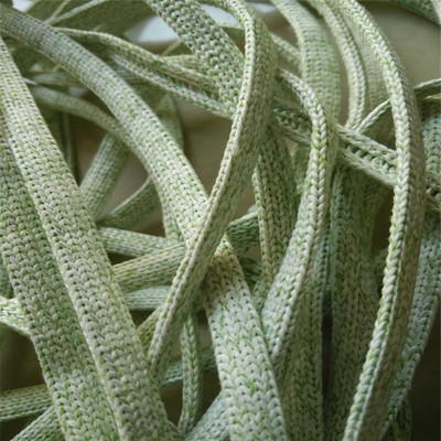 Zhisheng Manufactor Direct supply 8 Green Paper paper bag Handle Replace product Zhisheng