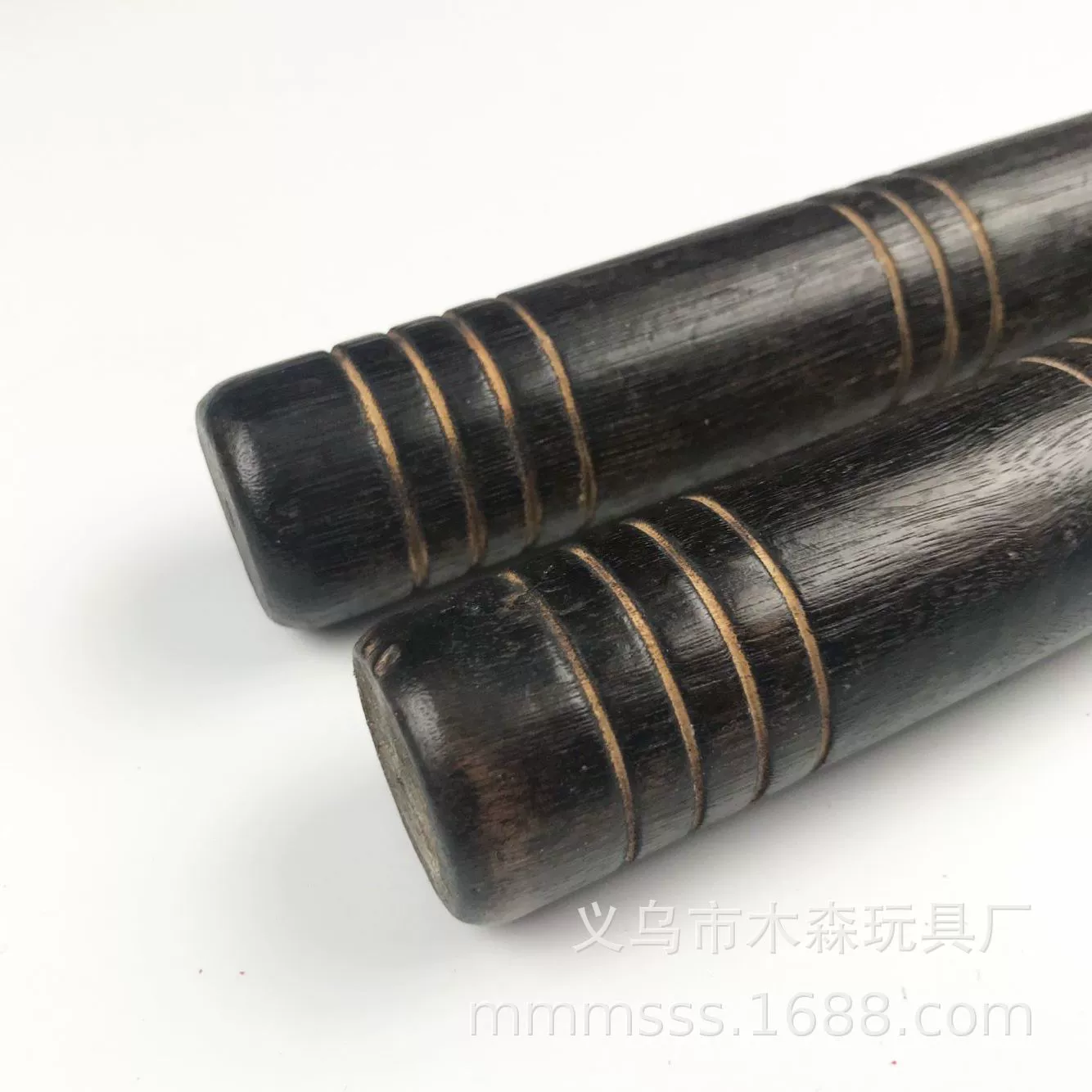 Wooden large nunchaku for Bruce Lee Jeet Kun Do beginners solid wood two-piece nunchaku original wood two-section baton