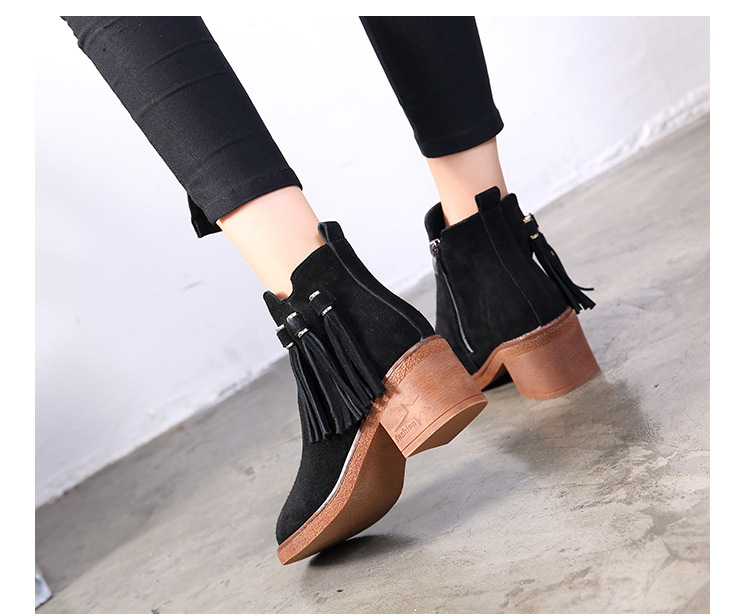 Bottes femme en En cuir - Ref 3355172 Image 23