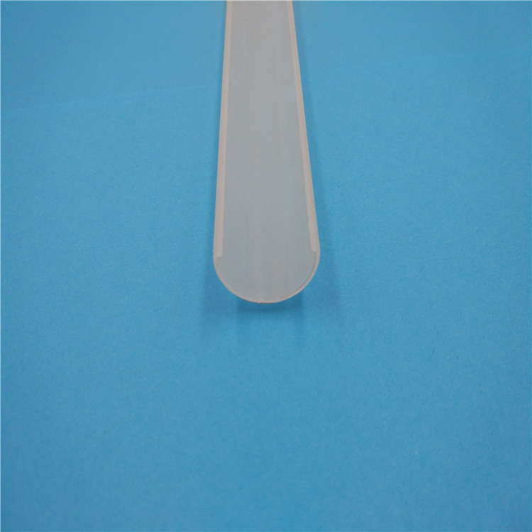 厂家供应PC灯罩管 光扩散磨砂 透明等颜色 LED灯罩保护条