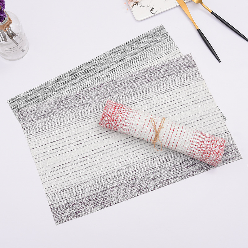 2020外贸热销餐桌垫 咖啡厅西餐垫家居餐具用品pvc餐垫定制批发详情图2