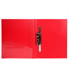 華傑廠家直銷批發皮革紋簡約商務辦公加厚插袋文件夾試卷夾資料夾