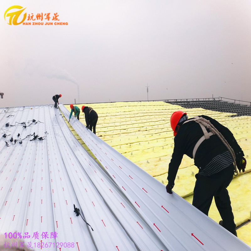 厂家定制 1.2mmYX65-330会议展览中心 铝镁锰板 扇形弯弧屋面板