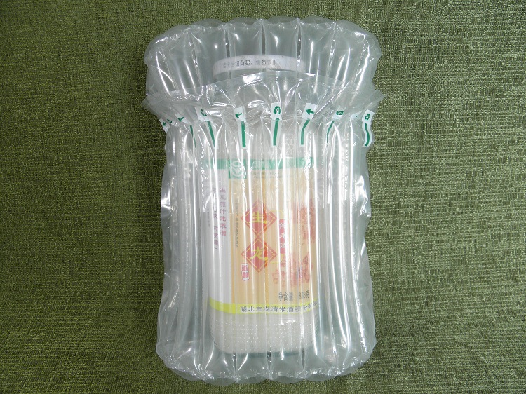 厂家直销玻璃瓶蜂蜜瓶气柱袋8柱18高充气袋可防震防碎缓冲气泡柱|ms