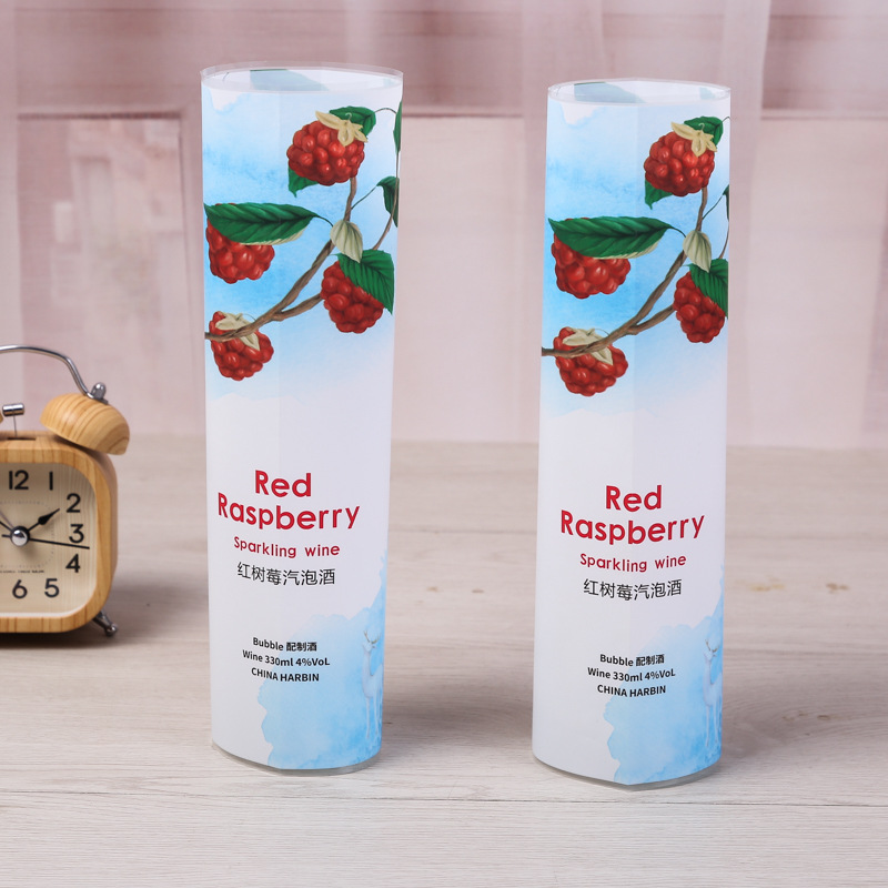 厂家供应收缩膜标签定做 广告优质pet饮料标签定制logo