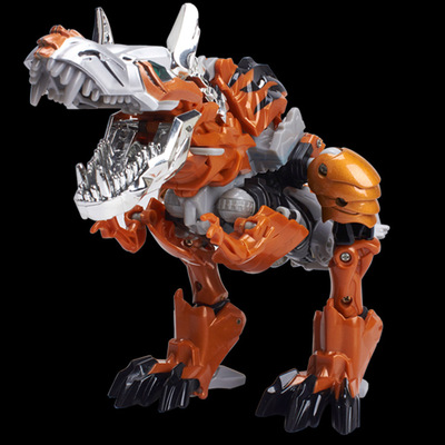 跨境速賣通恐龍金剛機器人鋼索鋼鎖恐龍變形模型兒童男孩玩具批發