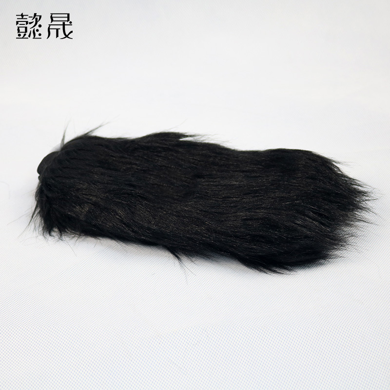 (2개) 뜨거운 방풍 마이크 헤어 커버 긴 마이크 헤어 커버 녹음 마이크 인터뷰 마이크 헤어 커버 폭발 판매