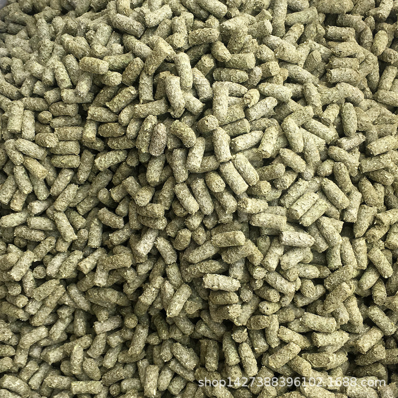 Expanded grass granules rabbit food rat food alfalfa grass snacks pet alfalfa grass grain Formula 500g